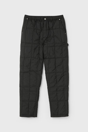 [타이온] WORK DOWN PAINTER PANTS 워크 다운 페인터 팬츠 - BLACK