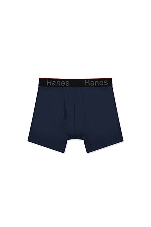 [HANES] 헤인즈 토탈 서포트 파우치 복서 브리프 (숏)  - NAVY