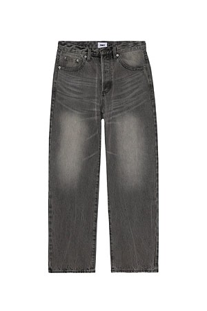 [오베이] BOXCAR STRAIGHT LEG DENIM 박스카 스트레이트 레그 데님 - ARCHIVE GREY