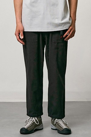 [그라미치] LOOSE TAPERED PANT 루즈 테이퍼드 릿지 팬츠 - BLACK