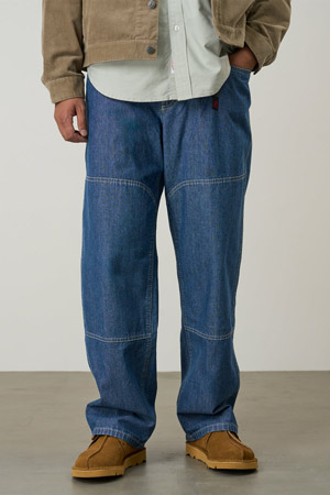 [그라미치] JAPANESE CHAMBRAY ROCK SLIDE PANT 재패니즈 샴브레이 락 슬라이드 팬츠 - BLUE
