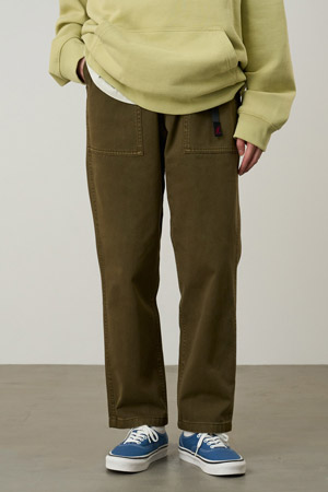 [그라미치] LOOSE TAPERED RIDGE PANT 루즈 테이퍼드 리지 팬츠 - BARK PIGMENT