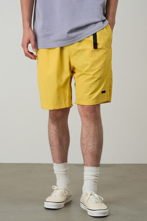 [그라미치] NYLON PACKABLE G-SHORT 나일론 패커블 G-쇼츠 - BANANA