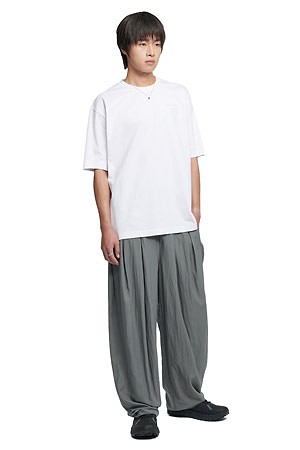 [노매뉴얼] R.C NYLON PANTS 알씨 나일론 팬츠 - CHARCOAL