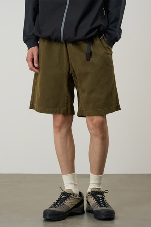 [그라미치] G-SHORT PIGMENT DYED G-쇼츠 피그먼트 다이드 - BARK PIGMENT