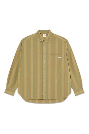 [폴라스케이트] BEN LS SHIRT 벤 롱슬리브 셔츠 - GREEN STRIPE