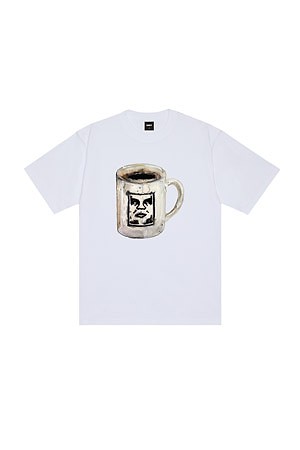 [오베이] OBEY COFFEE CUP 오베이 커피 컵 - WHITE