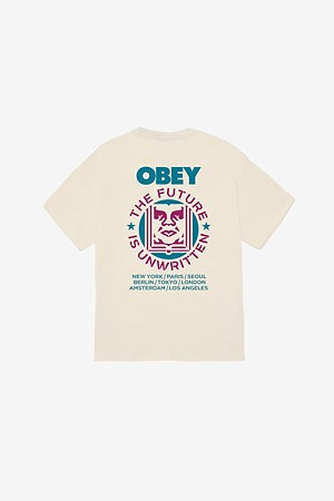 [오베이] OBEY FUTURE UNWRITTEN 오베이 퓨처 언리튼 - CREAM