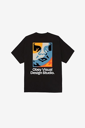 [오베이] OBEY VISUAL DESIGN STUDIO 오베이 비주얼 디자인 스튜디오 - BLACK