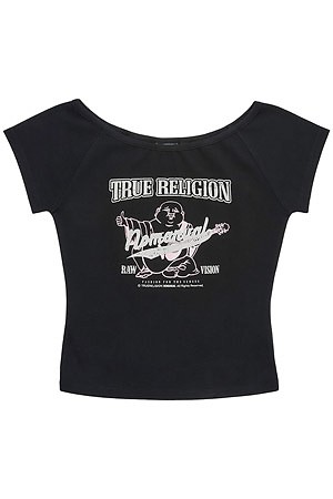 [노매뉴얼] NO RELIGION ONE SHOULDER TOP 노 릴리전 원 숄더 탑 - BLACK