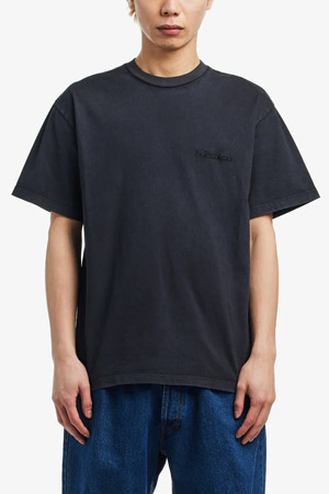 [노 프라블레모] FADED MINI PROBLEMO SS TEE 페이디드 미니 프로블레모 숏슬리브 티 - BLACK