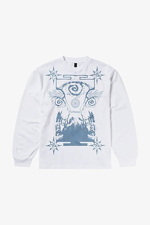 [노프라블레모] HOLY MOUNTAIN LS TEE 홀리 마운틴 롱슬리브 티 - WHITE