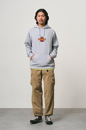 [그라미치] LADYBUG HOODED SWEATSHIRT 레이디버그 후디드 스웻셔츠 - GREY HEATHER