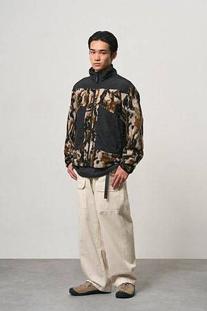[그라미치] THERMAL FLEECE JACKET 서멀 플리스 재킷 - BARK CAMO