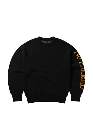 [노프라블레모] NO PROBLEMO JUMPER 노 프라블레모 점퍼 - BLACK
