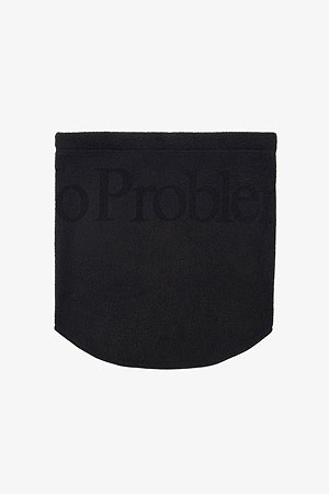 [노프라블레모] NO PROBLEMO NECK WARMER 노 프라블레모 넥 워머 - BLACK