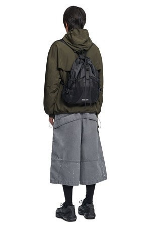 [노매뉴얼] 2WAY STRING BAG 투웨이 스트링 백 - BLACK