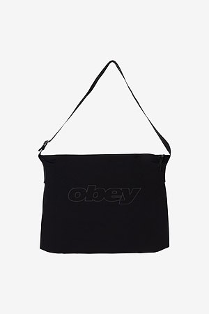 [오베이] EXPLORER MESSENGER BAG 익스플로러 메신저 백 - BLACK