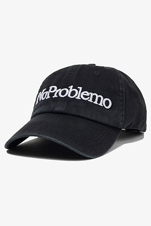 [노프라블레모] NO PROBLEMO CAP 노 프라블레모 캡 - WASHED BLACK