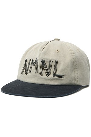 [노매뉴얼] DOODLE STITCH CAP 두들 스티치 캡 - WASHED BLACK