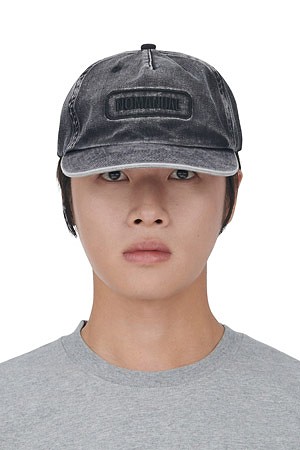 [노매뉴얼] 5 PANEL T.L CAP 5 패널 티엘 캡 - WASHED BLACK