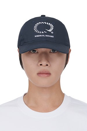 [노매뉴얼] NM GEAR BALL CAP 엔엠 기어 볼 캡 - DARK NAVY