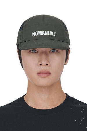 [노매뉴얼] PACKGO MESH CAP 팩고 메쉬 캡 - CHARCOAL
