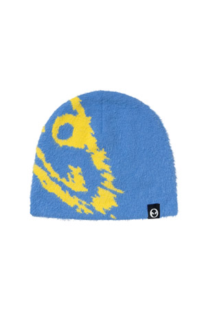[노 프라블레모] SMILEY BEANIE 스마일리 비니 - BLUE