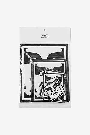 [오베이] STICKER PACK 2-ICON FACE 스티커 팩 투-아이콘 페이스 - ASSORTED