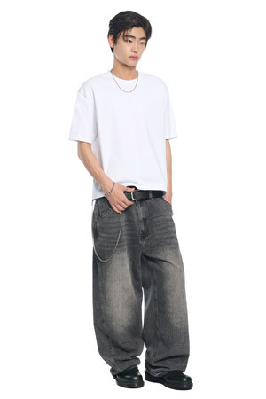 [노매뉴얼] NM CROP T-SHIRT 엔엠 크롭 티셔츠 - WHITE