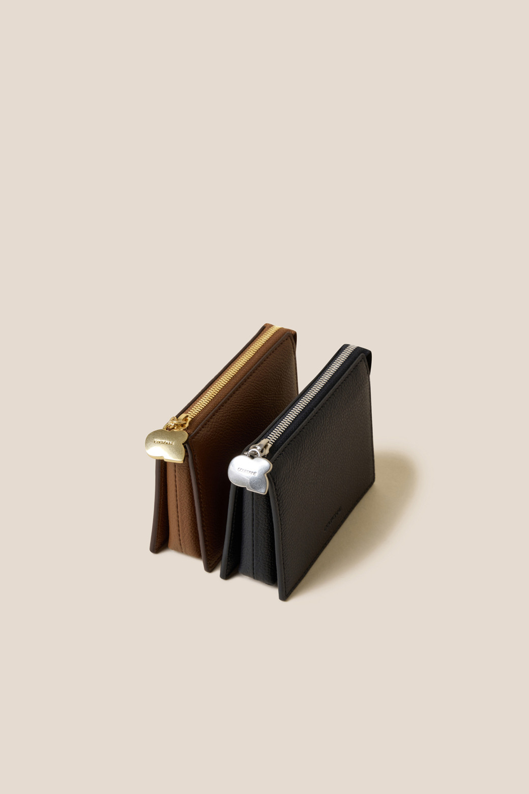 ◇COURONNE◇ Mael Card Wallet_RCWGX24641BRX Mael Half Wallet _COURONNE - 코오롱몰