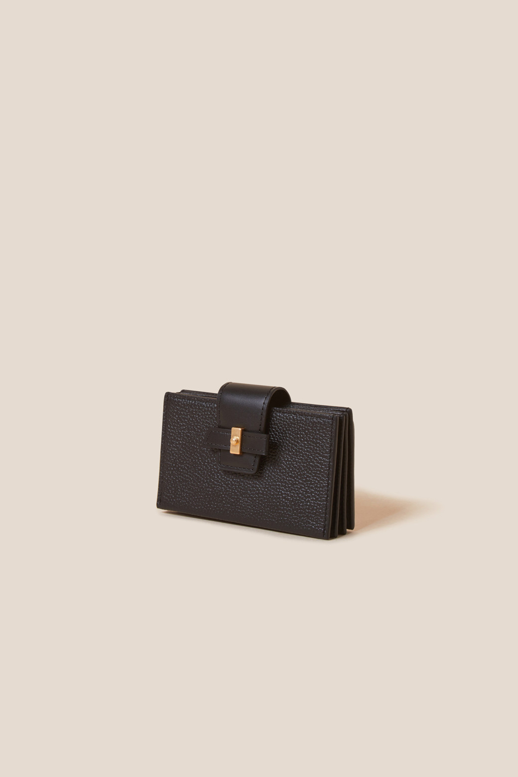 ☆COURONNE☆ Facade Noa Accordian Card Wallet RCWGX25146RED COURONNE] 이네스 아코디언 카드 지갑