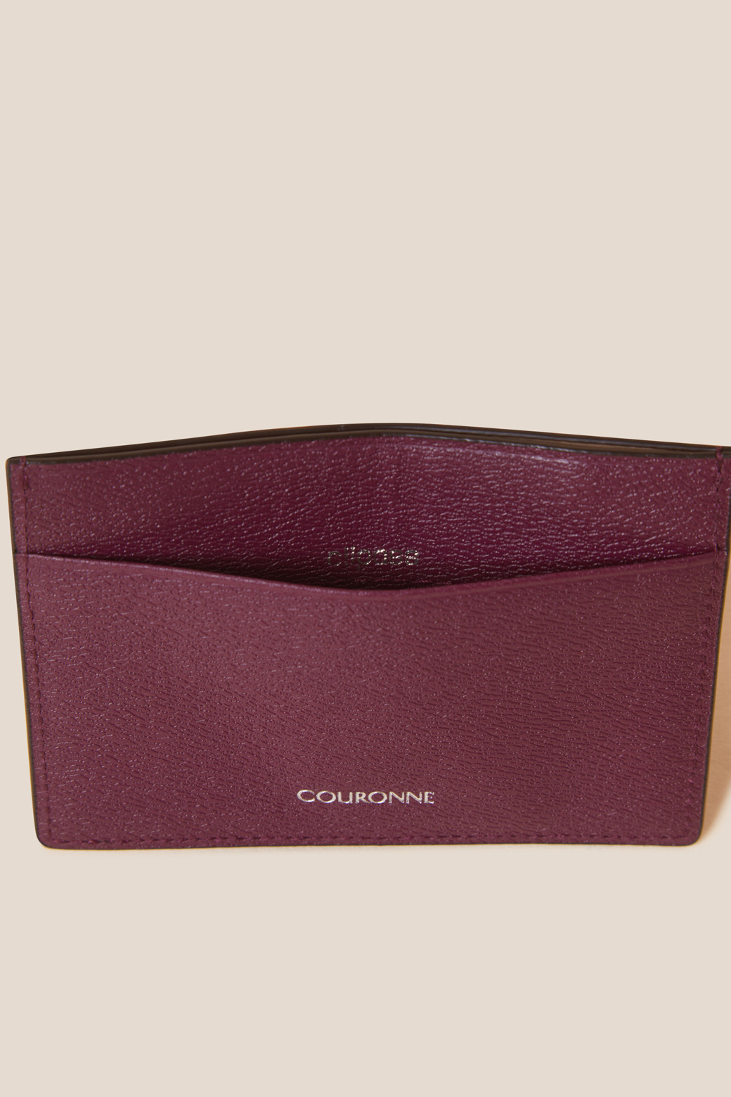 Leek Flat Card Wallet_COURONNE - 코오롱몰