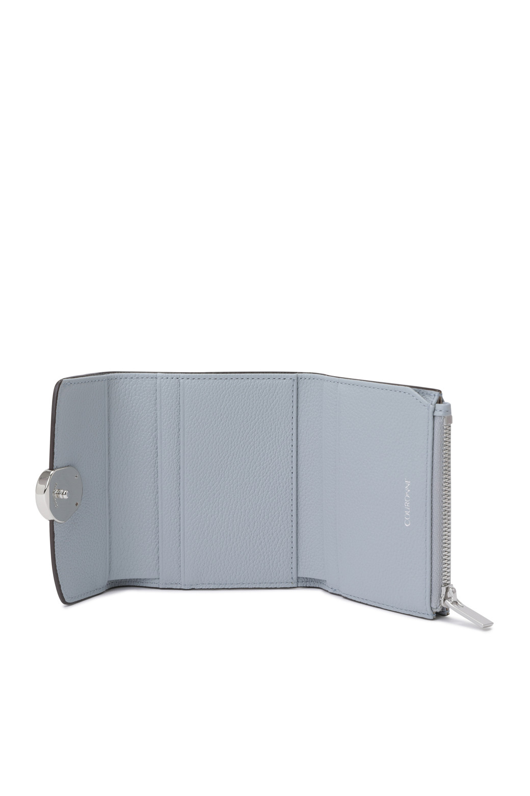 쿠론(COURONNE) 베이 슬림 미니 반지갑_RCWFX24141BUL - 사이즈 & 후기 | 무신사