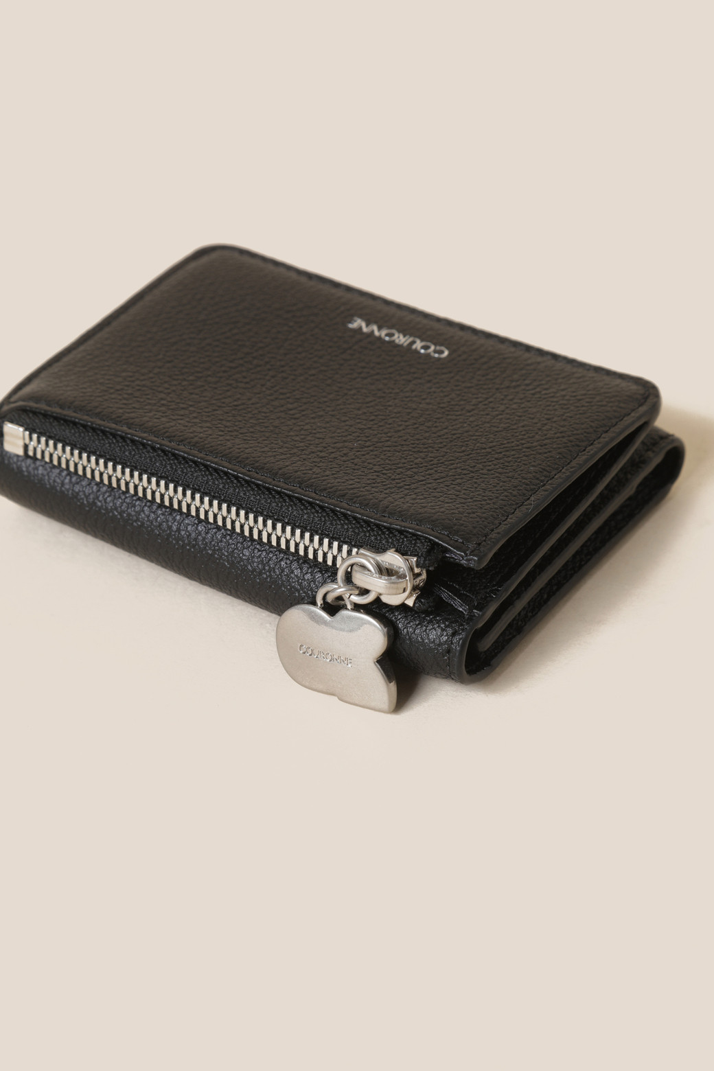 折りたたみ財布 COURONNE of half wallet RHWFX24112GRX Douce Half Wallet _COURONNE - 코오롱몰