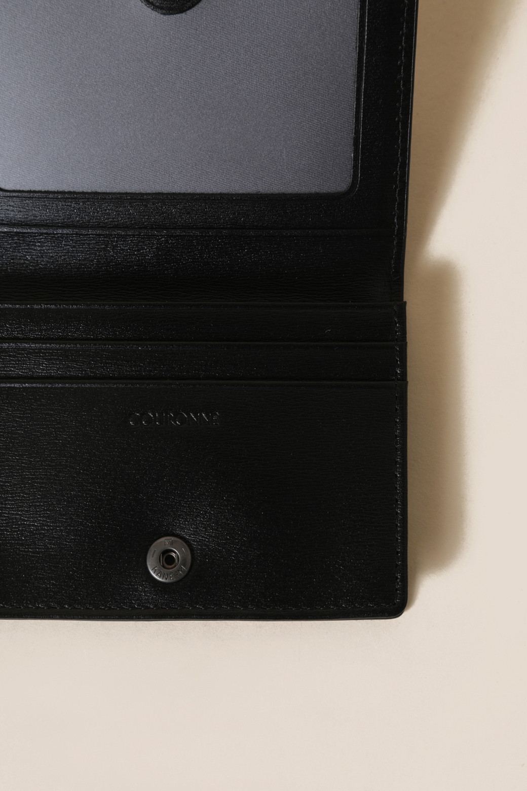 ☆COURONNE☆ Louise Card Wallet RHWGX24641BKX Louise Card Wallet_COURONNE - 코오롱몰