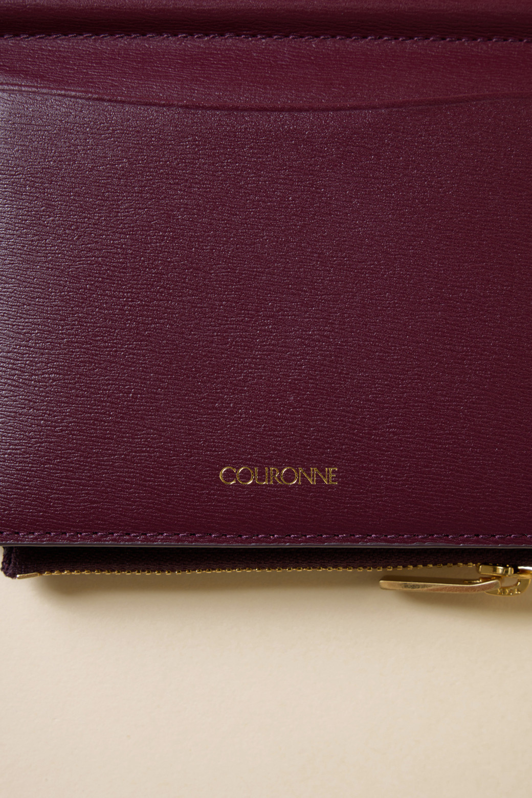 折りたたみ財布 COURONNE Mael Half Wallet Wine RCWFX24645WIX Designer fashion, Seoul-fully created | W Concept