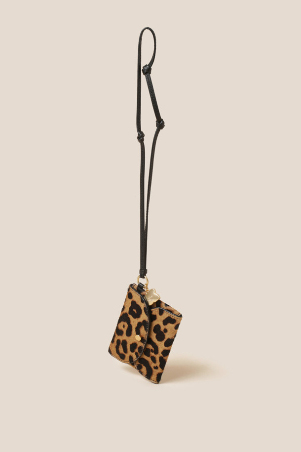 COURONNE - 키링/참 - Duce Charm Leopard (Black&Dark Brown)