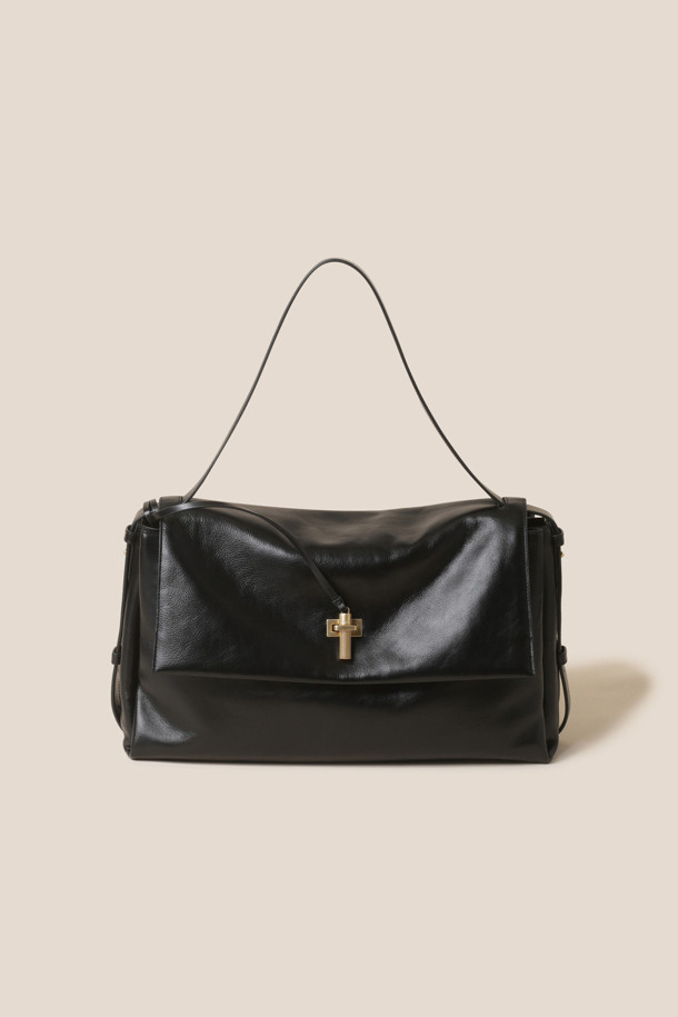 COURONNE - 숄더백 - Fermoir Shoulder 42 (Black)