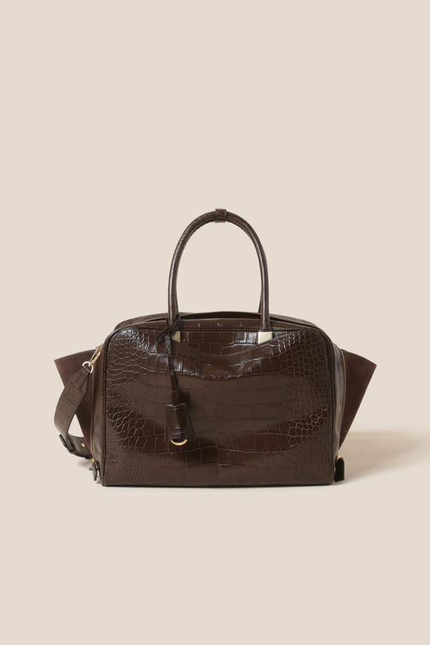 COURONNE - 토트백 - Bern Tote 34 (Dark brown)