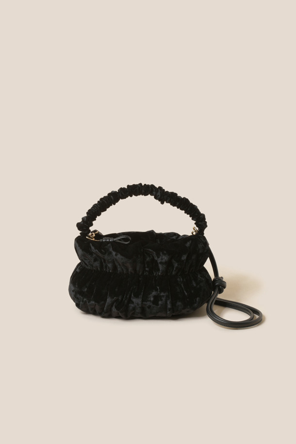 COURONNE - 토트백 - Lumie Velvet Tote 29 (Black)