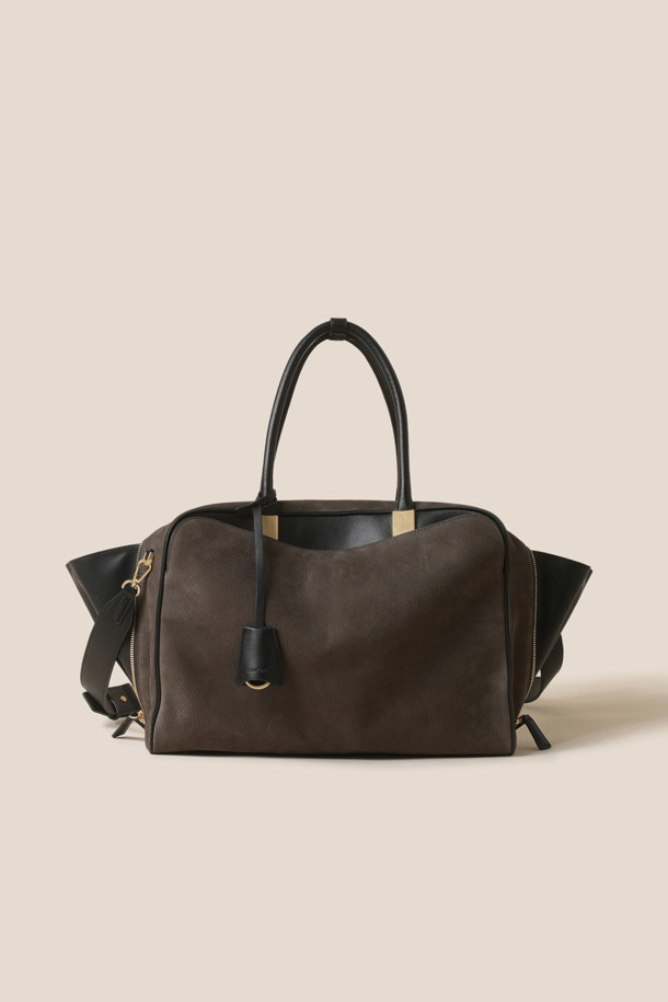 COURONNE - 토트백 - Bern Tote 34 nubuck (Dark Brown)