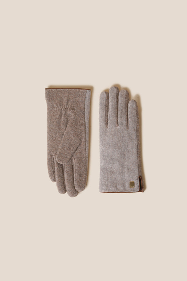 COURONNE - 장갑 - Natter Gloves (Dark Beige)