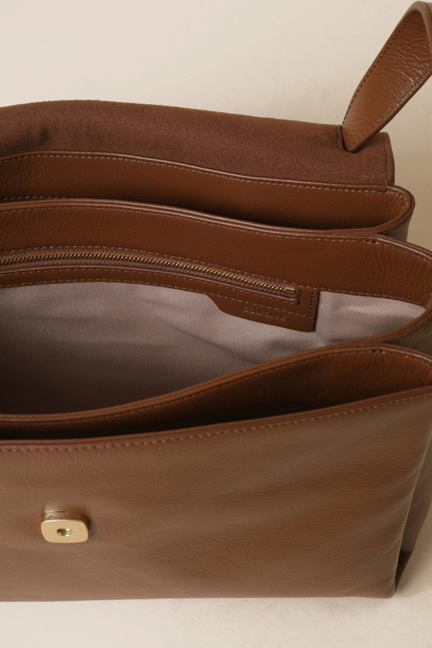 COURONNE - 토트백 - Fermoir Tote 33 (Brown)