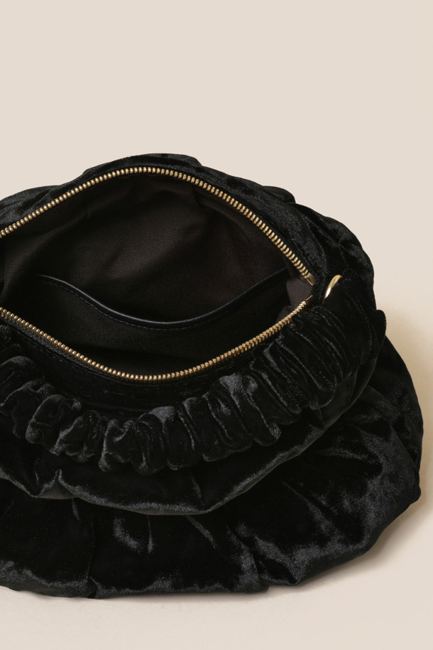 COURONNE - 토트백 - Lumie Velvet Tote 29 (Black)