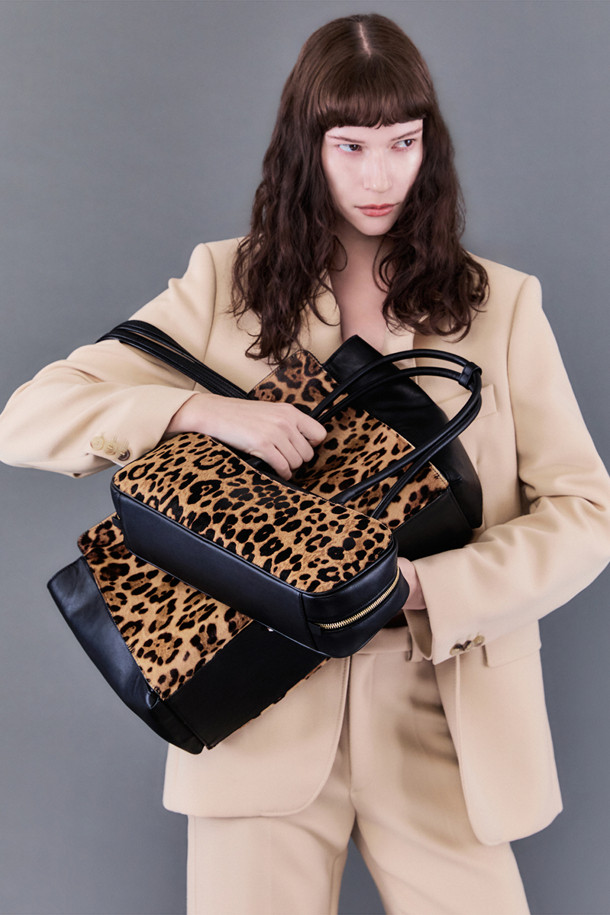 COURONNE - 토트백 - Ines Tote 42 Leopard 