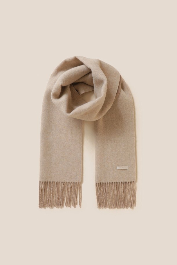 COURONNE - 스카프/머플러 - Doux deux Muffler 180 (Light Beige)