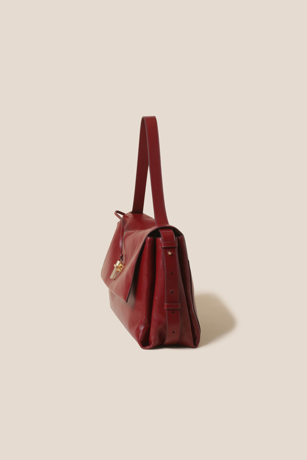 COURONNE - 숄더백 - Fermoir Shoulder 42 (Dark Red)