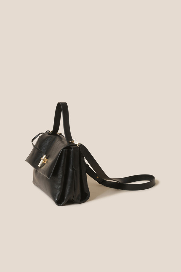 COURONNE - 토트백 - Fermoir Tote 33 (Black)