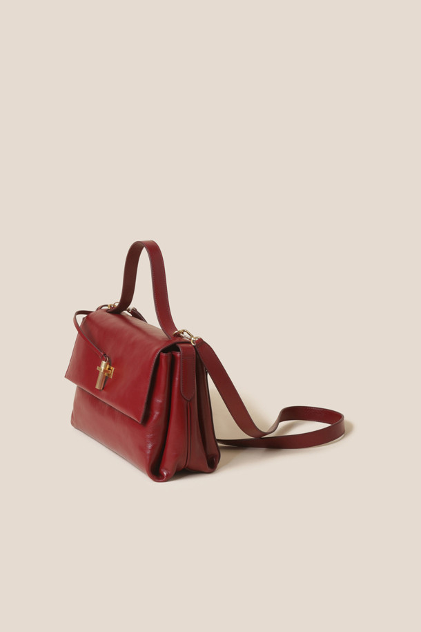 COURONNE - 토트백 - Fermoir Tote 33 (Red)